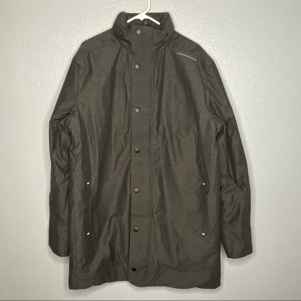 PUMA PORSCHE DESIGN RCT TRAVEL COAT 598200 01 TL51683 JET BLACK NWT $590.